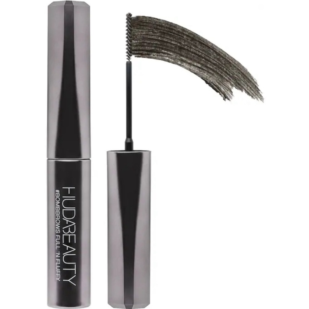 Brand NEW!!!!  Not opened.  HudaBeauty; Full ‘N Fluffy Fiber gel. Soft Black